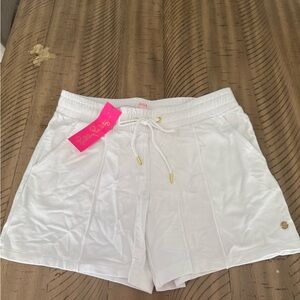 Lilly Pulitzer White Athletic Shorts